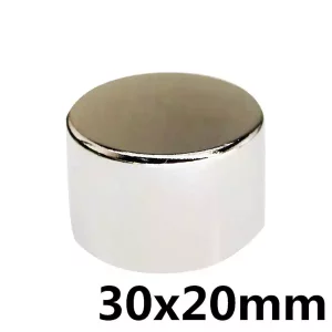 Неодимов магнит N52 30x20mm