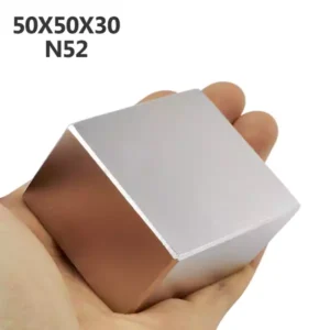 Неодимов магнит 50x50x30mm - мощен клас N52 | Купете от moqtmagazin.com - Моят магазин