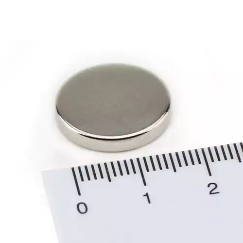 Неодимов магнит 18x3mm клас N52