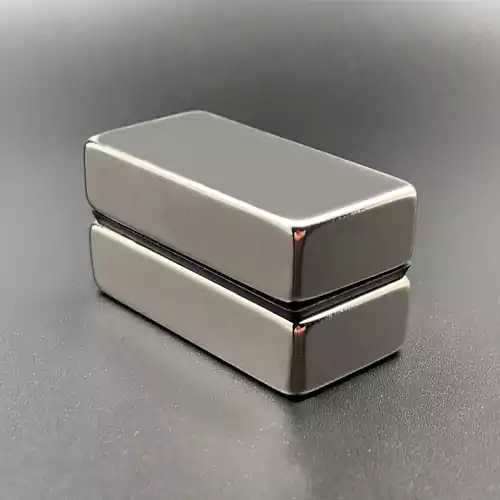 Правоъгълен магнит от неодим N52 – размер 40x20x10 мм