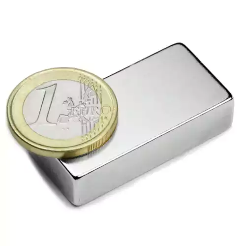 Неодимов магнит 40x20x10mm клас N54