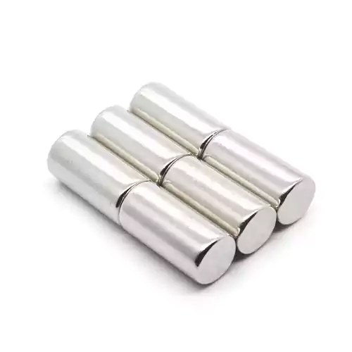 Неодимов магнит N54 15x20mm – детайл на никеловото покритие