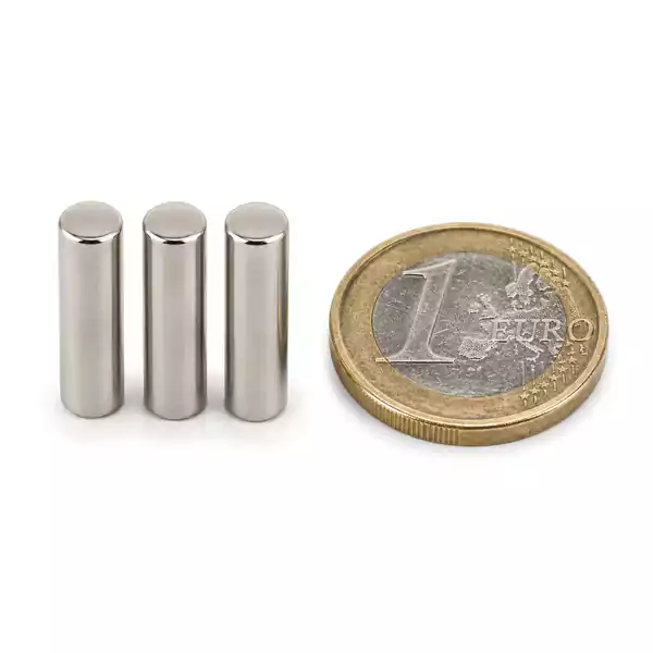 Неодимов магнит 6x12mm N42 – цилиндричен NdFeB магнит
